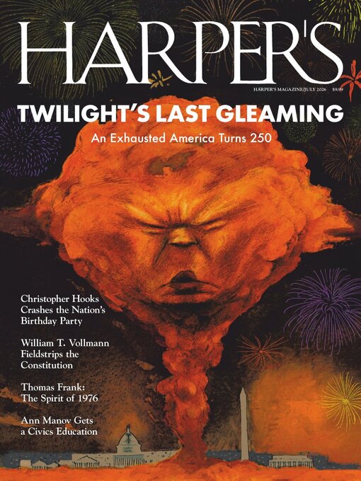 Cover image for Harper's Magazine